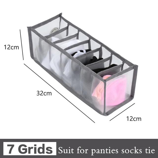 Unterwäsche Schublade Organizer Lagerung Box Faltbare Schrank Organisatoren Schublade Teiler Lagerung Boxen Für Unterhosen Socken Bh