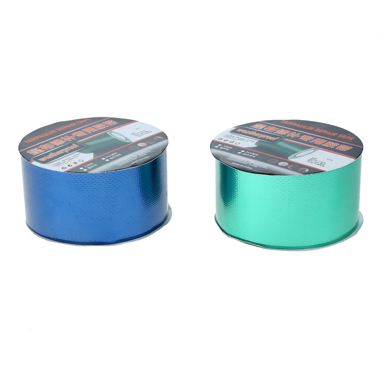 500x5cm Waterproof PVC Tent Repair Tape Strong Fiber Tarpaulin Adhesive Tape Outdoor Awning Repairing Gummed Tape Film Repair