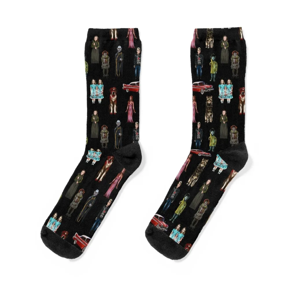Books Come Alive Socks winter gifts hip hop retro Novelties Men Socks Women's gym sports stockings custom Socks For Women Men's
