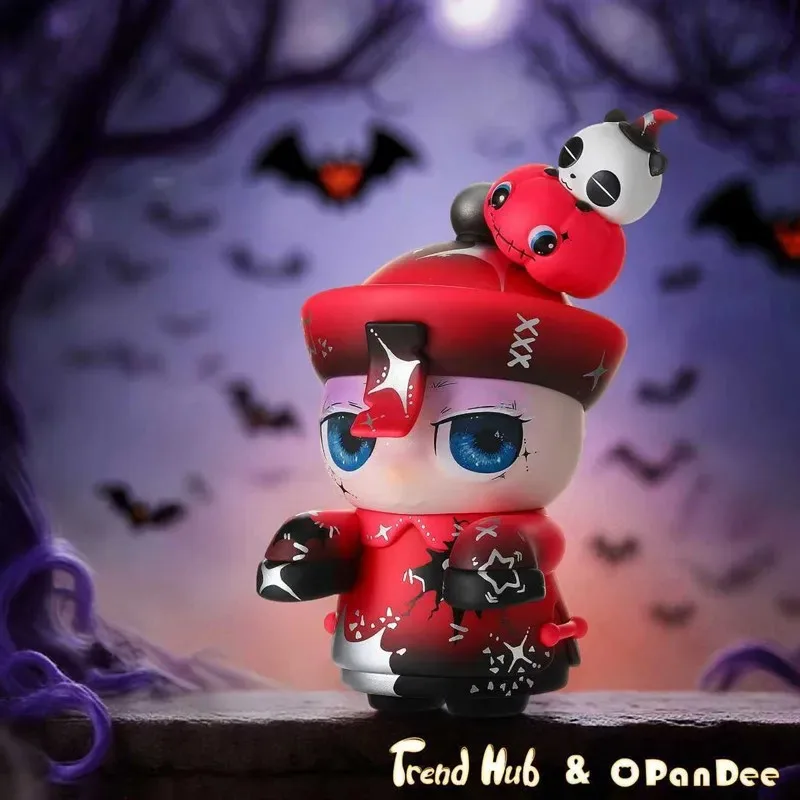 

OPanDee Zombie Party Halloween Series Blind Box New Cute Desktop Ornament Trendy Toy Doll Handmade Birthday Gift