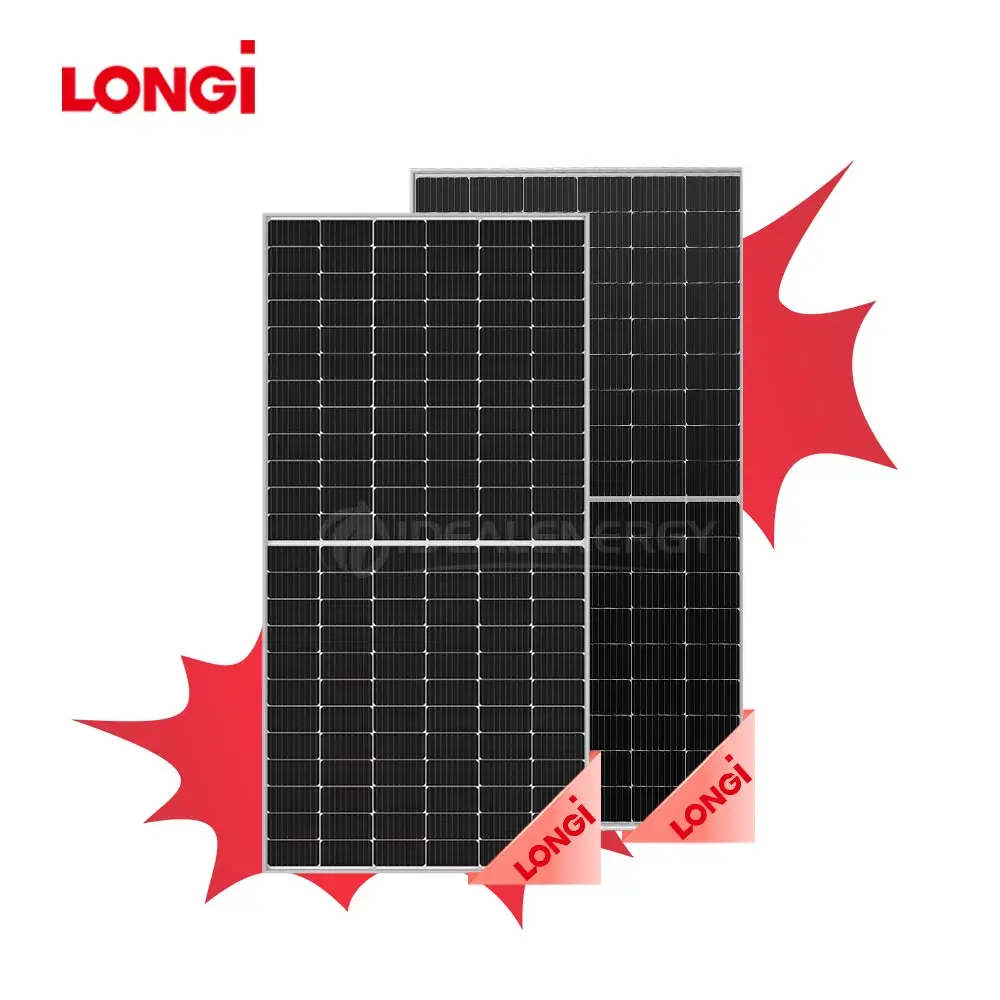 

longi mono monocrystalline half cut bifacial 375w 380w 385w 400w 410w 420w 425w 450w 455w 540w 540 watt 545w 550w solar panel