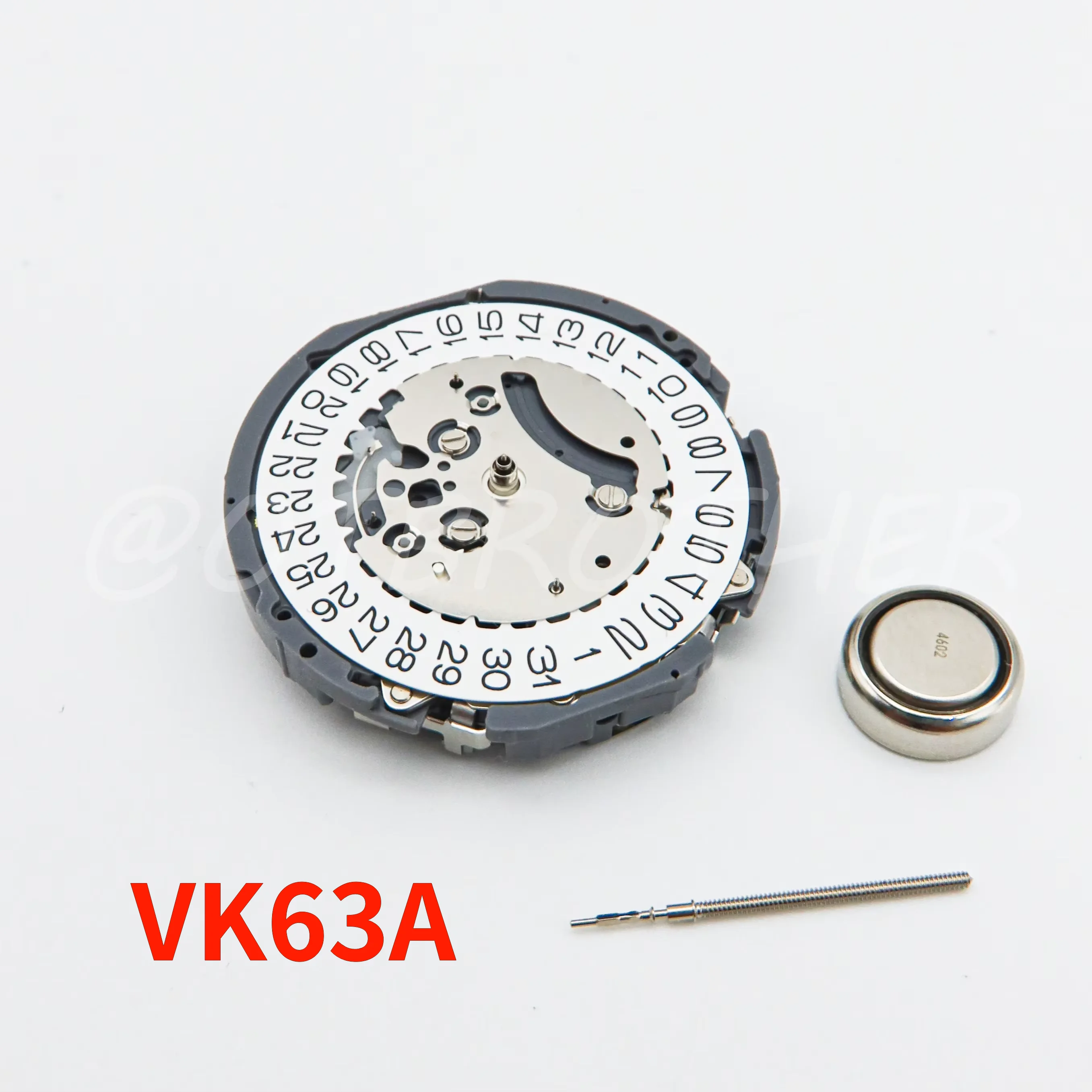 Japanese VK63 High Accuracy For VK63A Daytona Quartz Chronograph With Date 24Hour VK63 Movement Repair Accessories