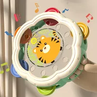 Baby Musical Instruments Drum Toys Montessori Learning Toys for Toddlers 1-3 Baby Early Hand Development Interactive Music Toys