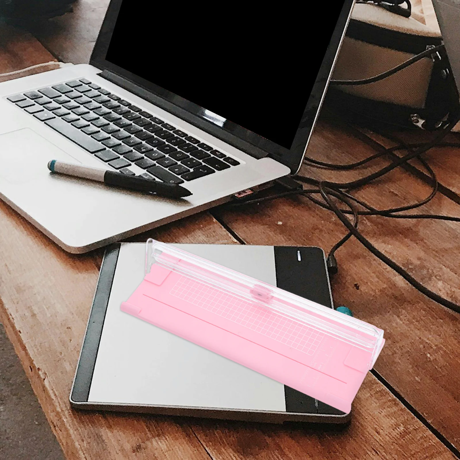Cortadora de papel, tabla de cortar Manual compacta para manualidades fotográficas, álbum de recortes, cortador portátil, tamaño A4, suministros de oficina
