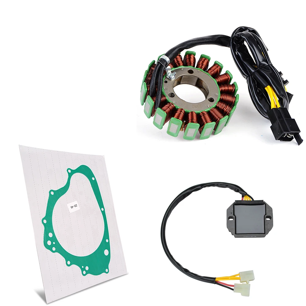 

Rectifier Regulator Stator Coil Gasket Kit for Suzuki GS500 GS 500 2001 2002 11483-44110 32800-33C01 31401-01D10