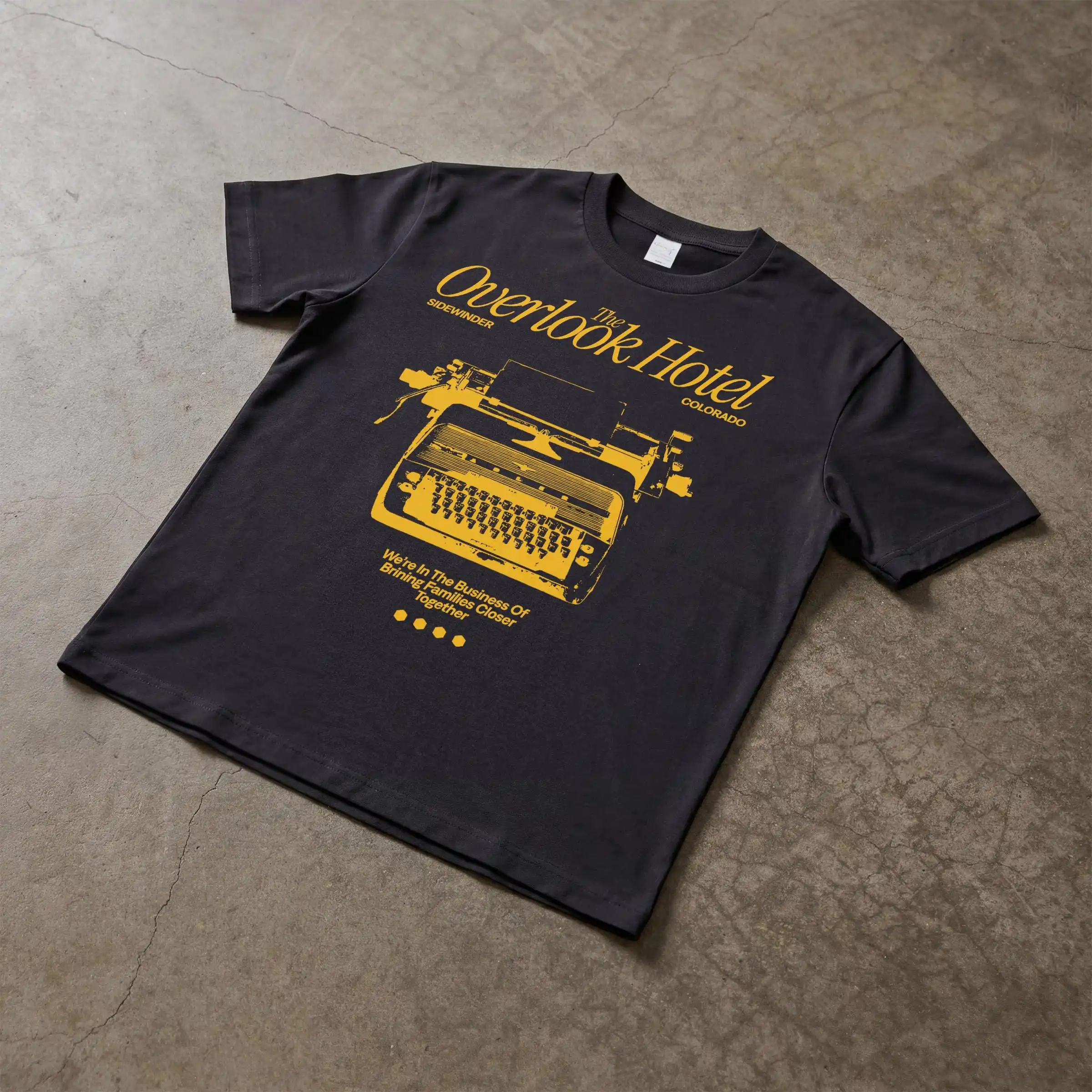 Overlook Hotel Vintage Horror Movie Graphic The Shining T-shirt