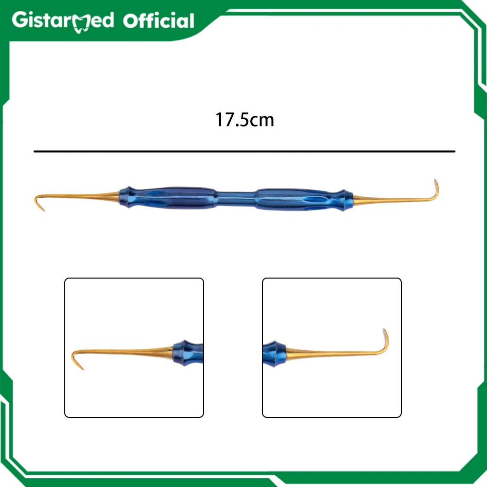 GISTARMED Dental 4Pcs/Set Maxillary sinus lifting tool Titanium Steel Sinus Kit Implant Sinus Lifting Elevation Instruments