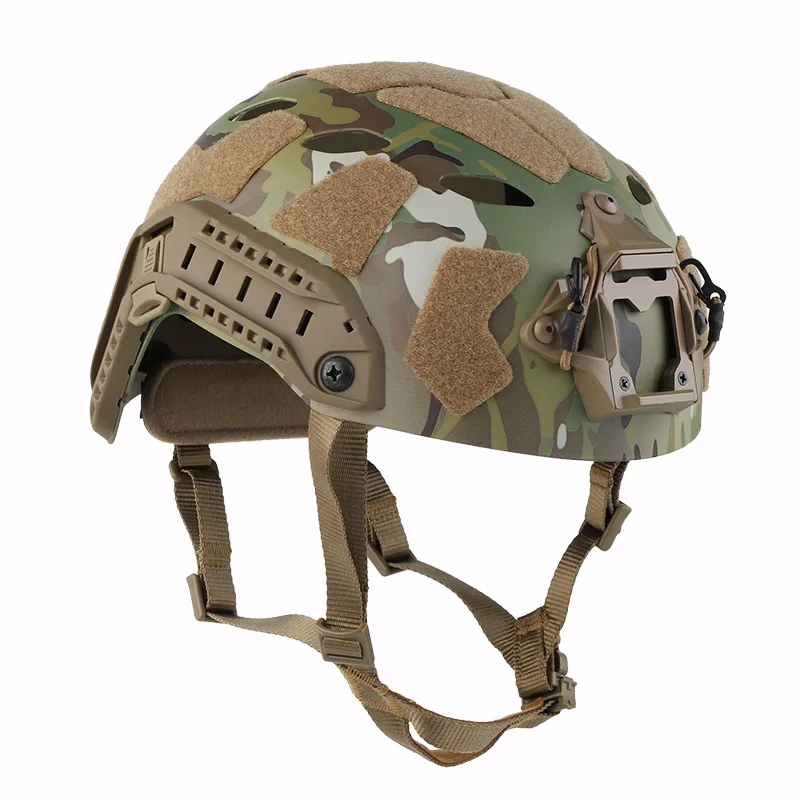 FAST OPS-CORE SF SUPER HIGH CUT (Simplified Version) Rhombus Camouflage High-cut Ligtweight Tactical Helmet