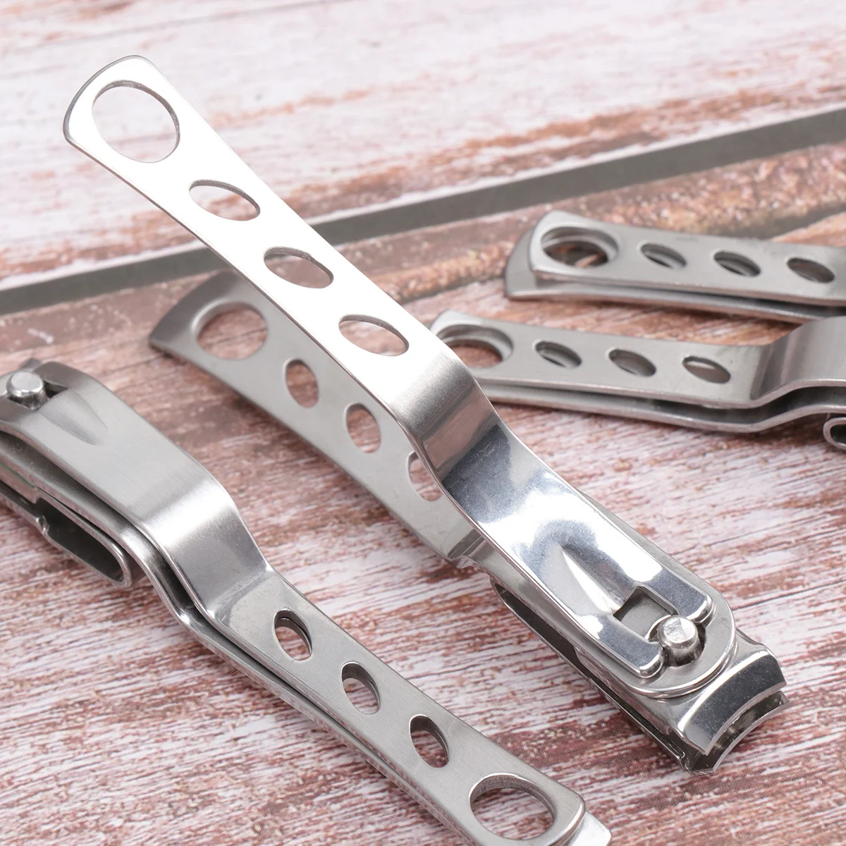 

4Pcs Stainless Steel Nail Clipper Set Professional Manicure Tool for Natural Artificial Acrylic Nails Pedicure Trimmer Scissors