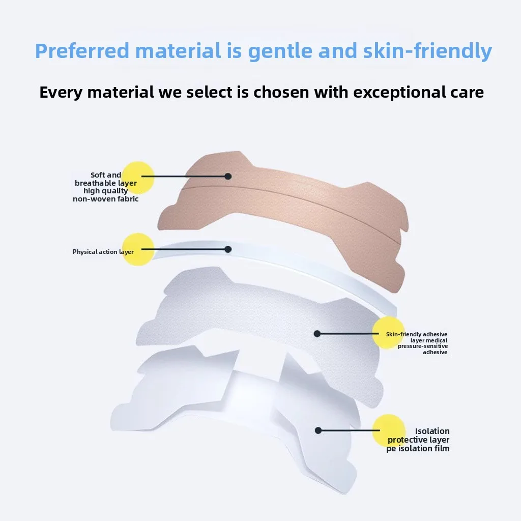تخفيف احتقان الأنف، رقعة تنفس رياضية سوداء عالية اللزوجة، توسيع جسدي، رقعة أنف مضادة للشخير #2