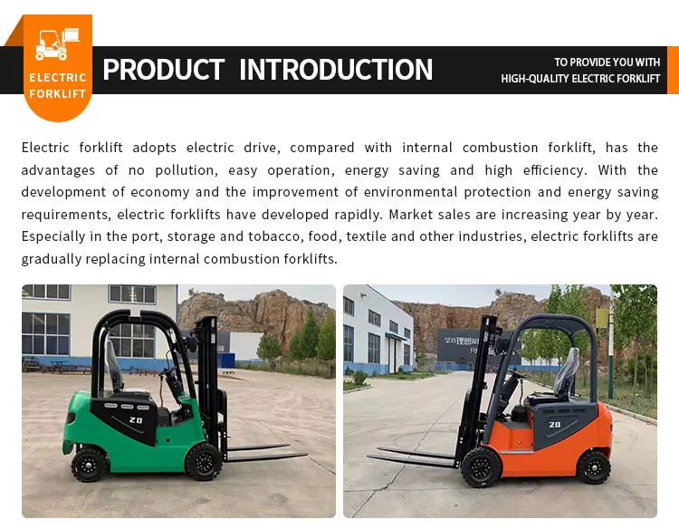 Nicosail 1,5 Tonnen Kleiner Elektro-Gabelstapler 3m Hubhöhe 2200kg Tragkraft für Schmalgangbetrieb – Detail 6