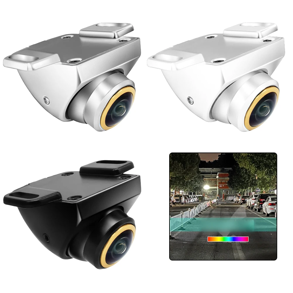 

Камера заднего вида серебристого цвета AHD1080P с углом обзора 170 градусов, видеовыход CVBS, совместима с видео AHD, для фургонов