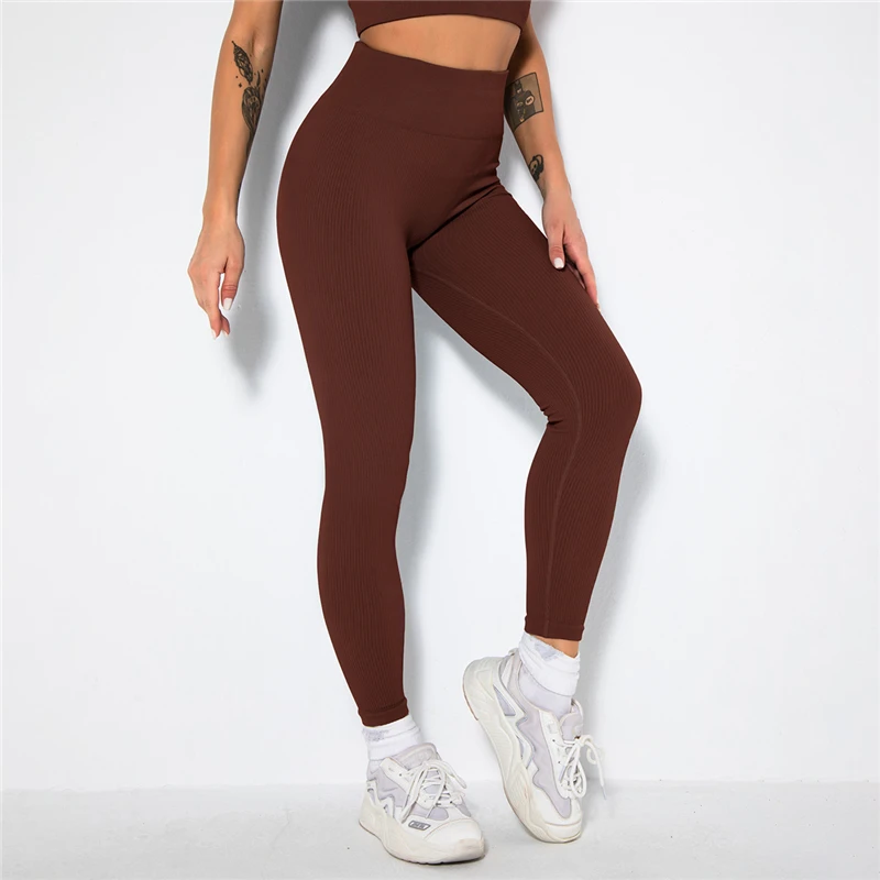 Women Sports Leggings Yoga Pants High Waist Push Up Cycling Leggings Pants Fitness Running Tight Hip Lifting  Leggings Gym Cloth