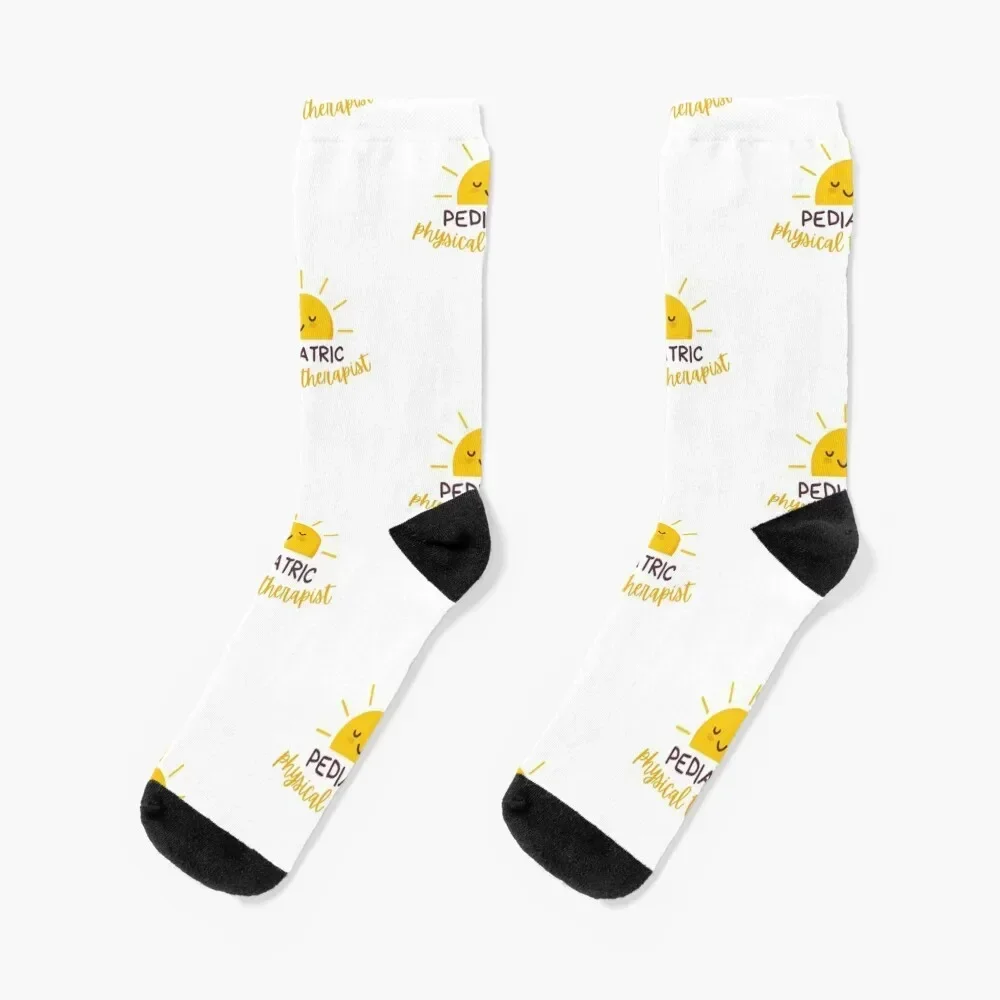 Pediatric Physical Therapist- Sun Socks Run short Men's Socks Women's