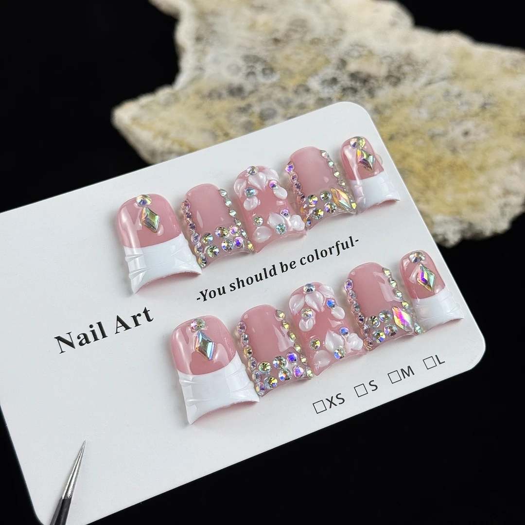 10 sztuk wysokiej jakości sztu – Nail Art Fake recenzja i cena