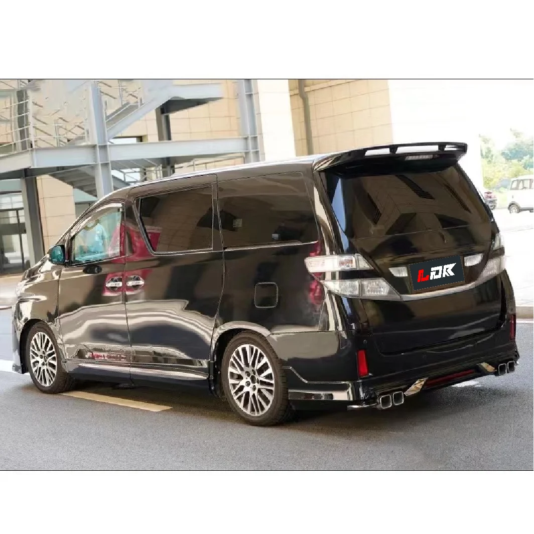 Vellfire 2008-2014 20 Series Facelift 2018+ 35 Series Auto Parts Easy Installation Conversion Kit Bumper Auto Bodykit