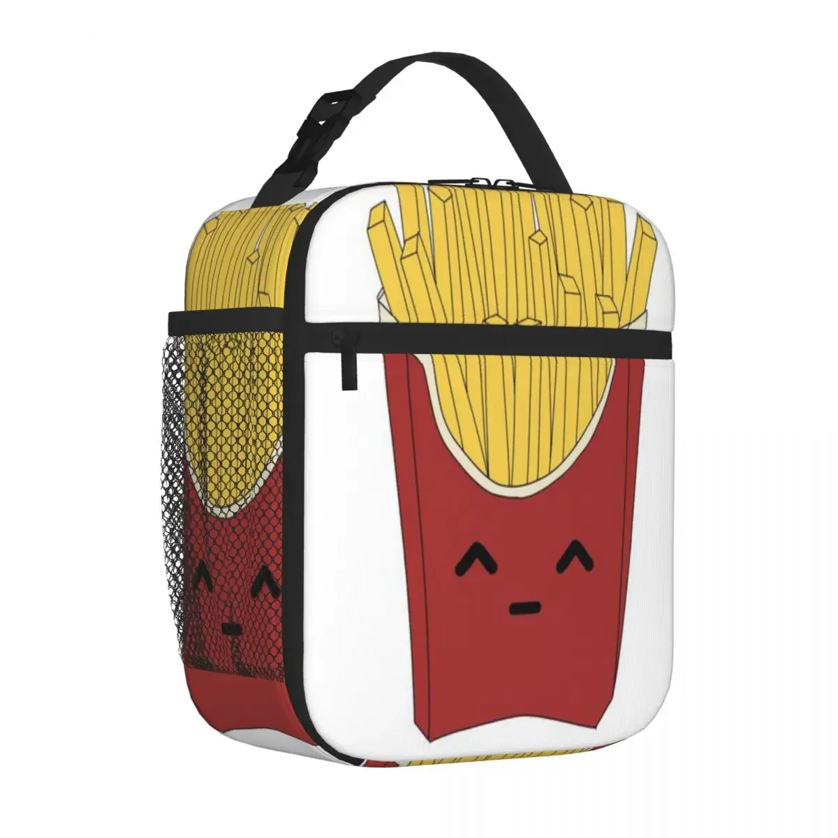Hot Sale Kawaii French Fries Camouflage Picnic Lunch Bag Hiking Snack Bento Bag