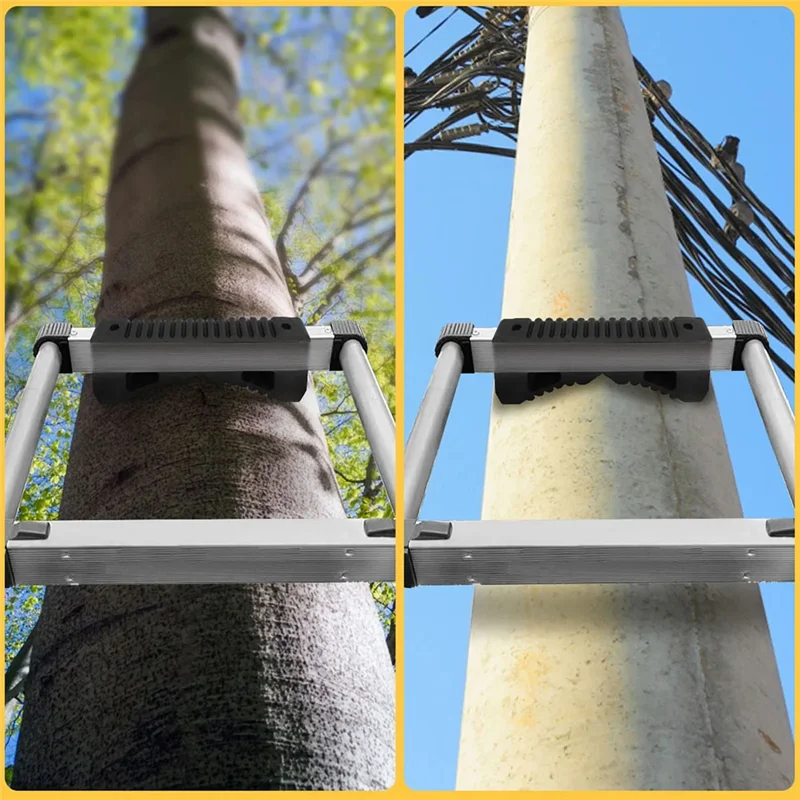 ABKJ-Steep Ladder Accessory Anti-Slip Ladder Stabilizer Sturdy Ladder Rail Scratch Protection Durable- Ladder Accessory