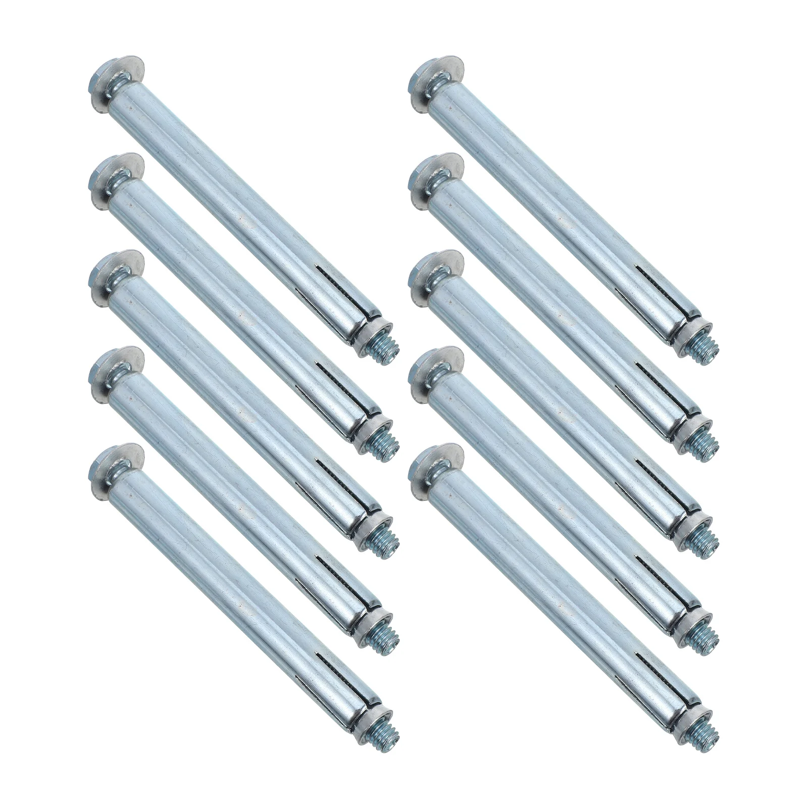 

20pcs Screws Replacement For Speed Bump Locators Carbon Steel Fixing Bolts Wear Resistant Secure Fastening Outdoor Indoor Use