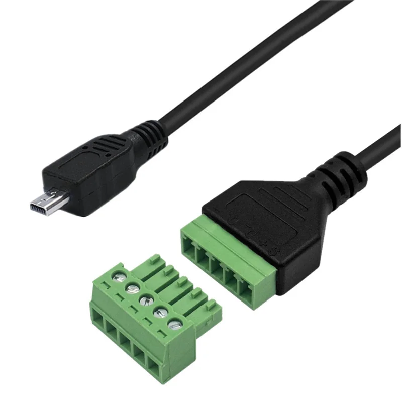 -A25M 30 سنتيمتر كابل محول الكاميرا 8-Pin Mini B إلى 5 Pin أنثى الترباس المسمار درع محطات للتوصيل نوع كابل توصيل الكاميرا