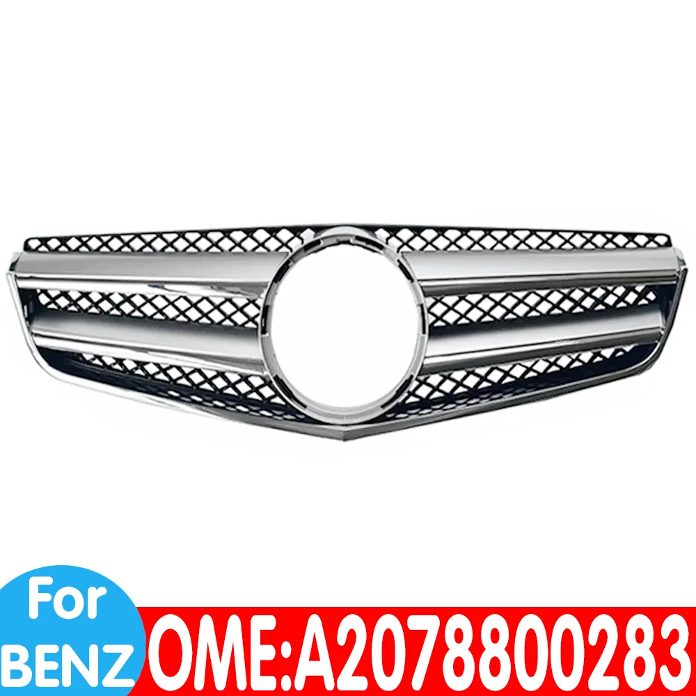 

2078800283 9775 W207 E220 E250 E350 E200 E300 E500 car front bumper grille Middle grid base car Accessories For Mercedes-Benz