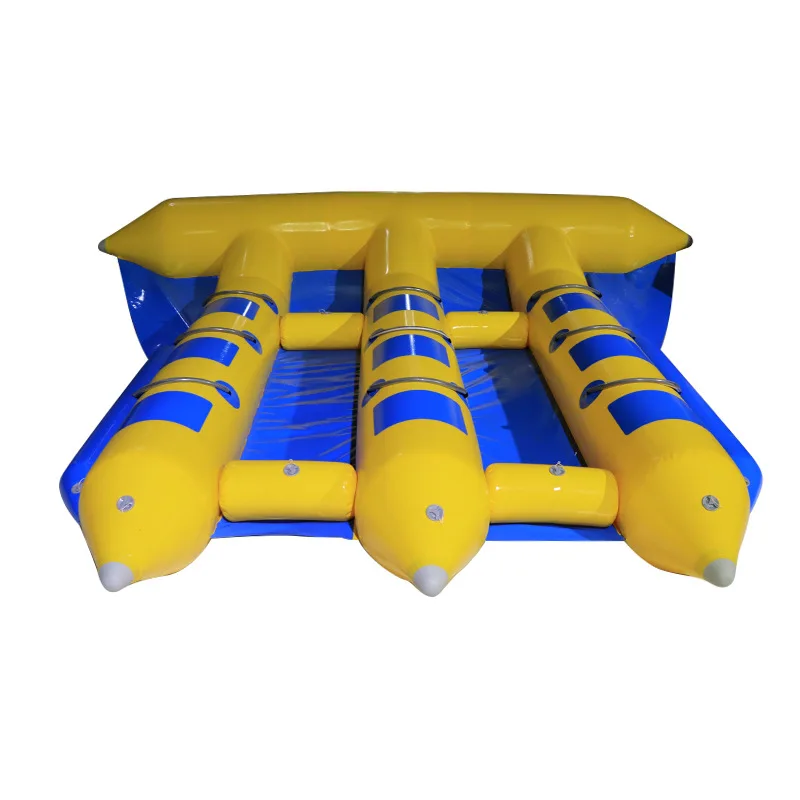 Inflatable Flying Fish Sea Motorboat Surfing Amusement Equipment Banana Boat Outdoor Large Tow