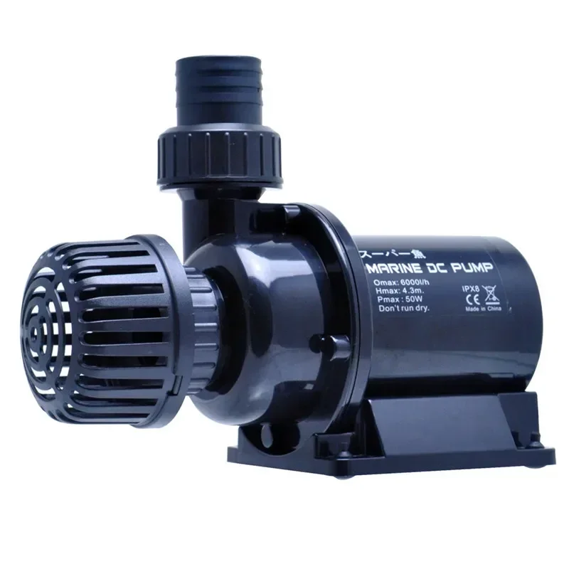 

Ultra-Quiet DC Aquarium Water Fountain Pump With Controller for Saltwater Freshwater Fish Tank Pond Sump Circulation Filter 25W