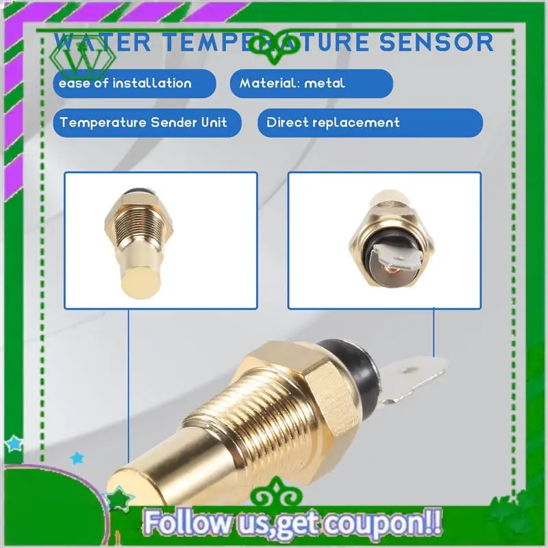 AC34-Coolant Temperature Sender Unit MD091056 34850-82000 For Mitsubishi Mazda Car Water Temperature Sensor