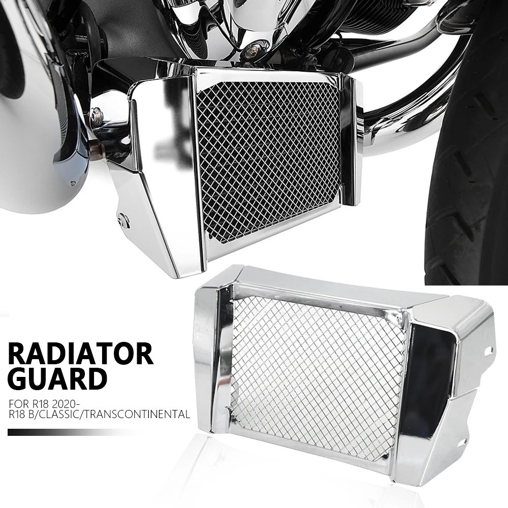 

Motorcycle R 18 B / Classic / Transcontinental Radiator Guard Grille Oil Cooling Cooler Cover Protector For BMW R18 2020 -UP