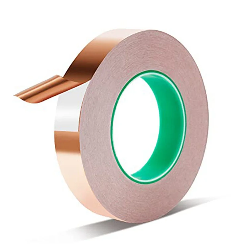 

Copper Tape Conductive Adhesive,Copper Foil Tape 1 Inches X 164 Feet for EMI & Guitar Shielding, Arts & Crafts