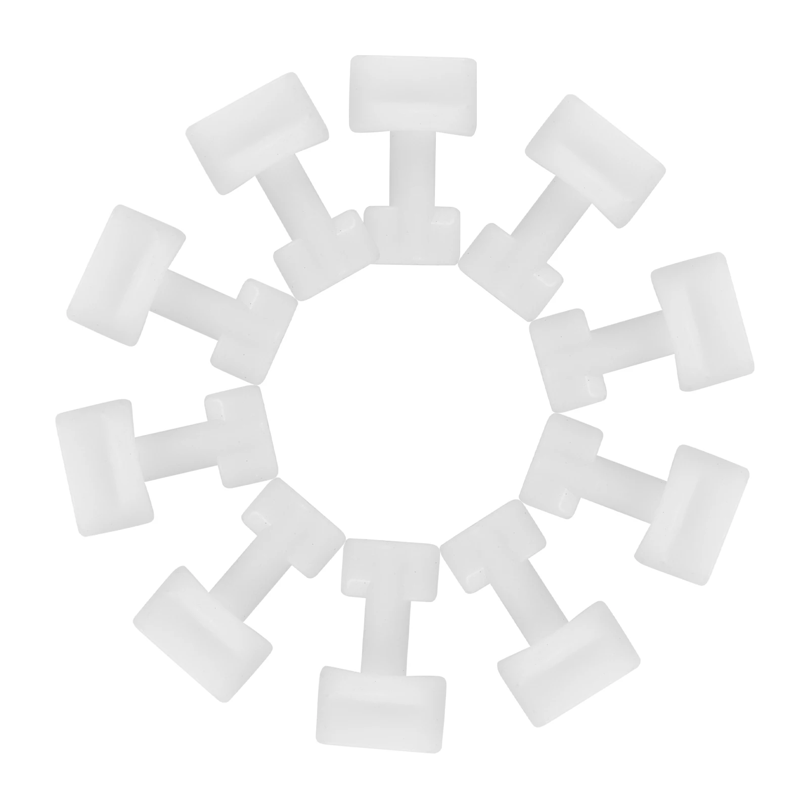 

35pcs 1 3cm White Small Buckles Window Set Accessories Mold for Concrete Planter Pots Flowerpot Making DIY Tools Decor Pillars