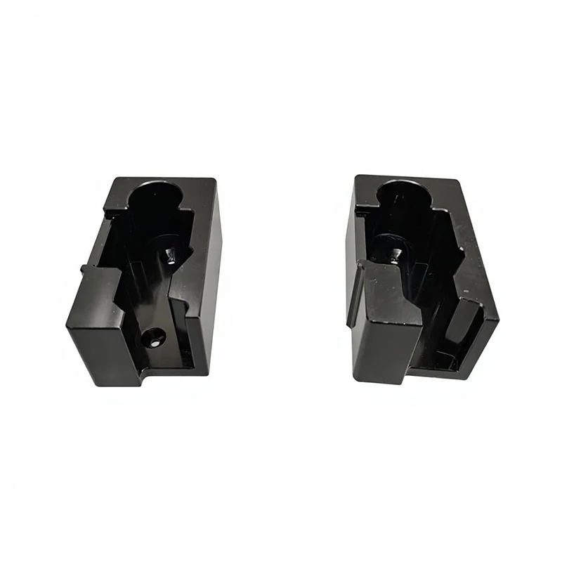 Customized CNC Milling and Wire Cutting Processing of Black Anodized Aluminum Automotive Parts