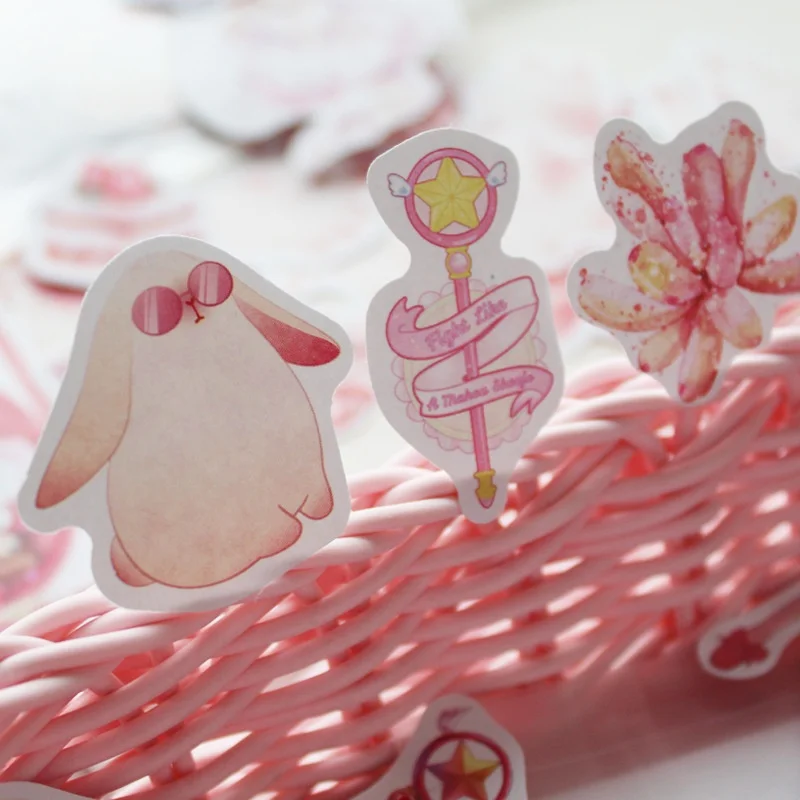 Cartoon Watercolor Stickers Mobile And Computer Scrapbook Stickers DIY Graffiti Aesthetic Stickers For Luggage