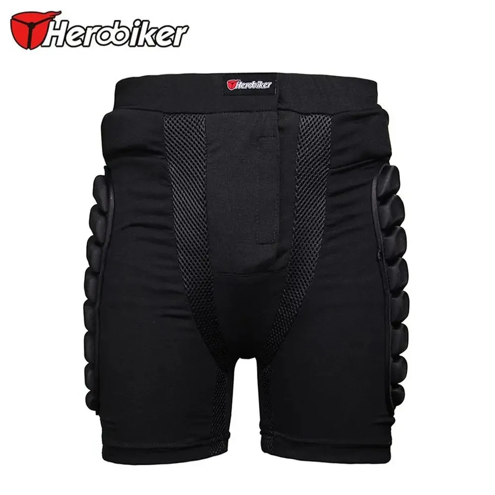 

HEROBIKER Unisex Ski Snowboard Skating Skateboard Protective Gear Hip Butt Pad Extreme Sport DH MTB Bike Protection Armor Shorts