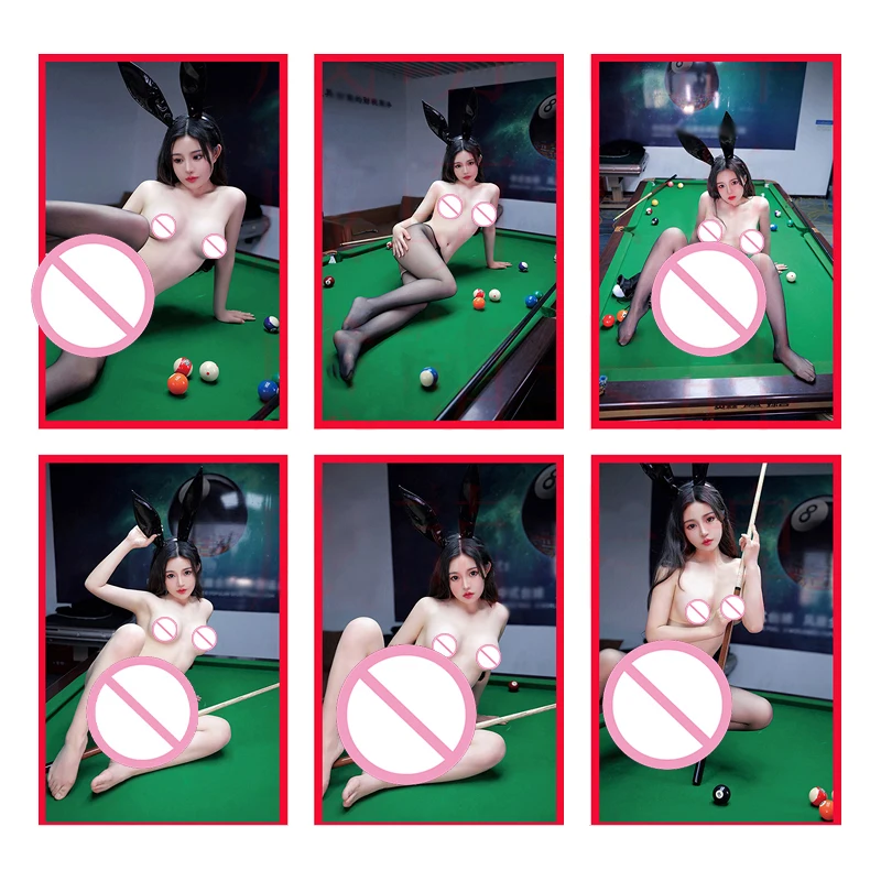 Naked Cosplay Girl Card 24pcs DIY ACG Sexy Adult Toys Rare Nude Collection Cards Goddess Story 5.4*8.6cm Boys' Collectibles NTJ2