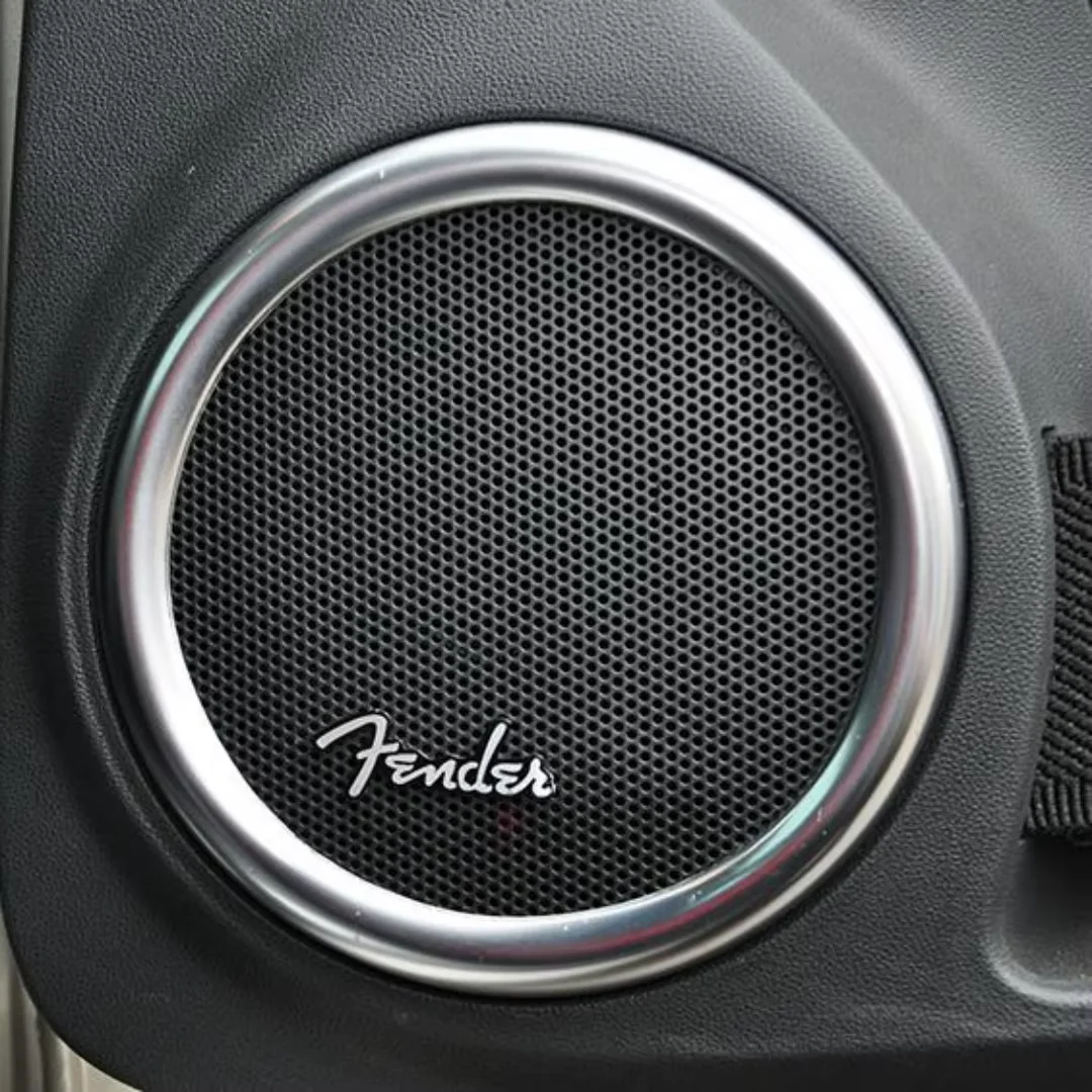 2/5/10 Pcs Aluminum High Fidelity Speakers MERIDIAN FOCAL Pioneer Technics Bowers&Wilkins Audio Speaker Logo Stereo Stickers