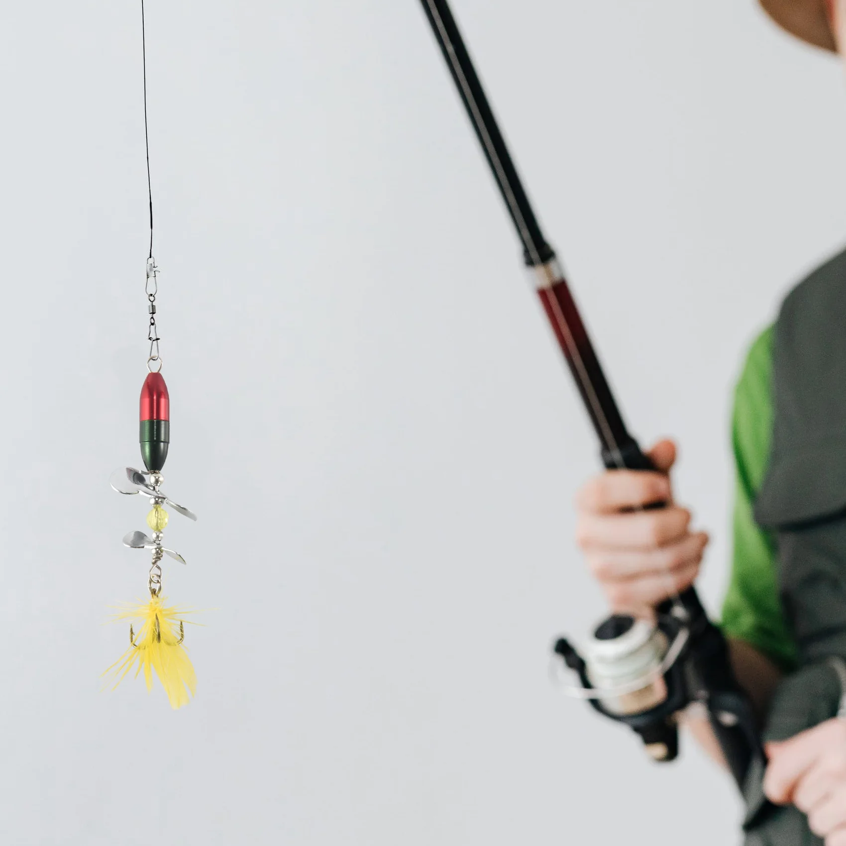 

ABST Long Casting Spinner Bait Рыболовная приманка Двойной хвост Пропеллер Форель Карп Сом Искусственные приманки для зимней рыбалки 10 г