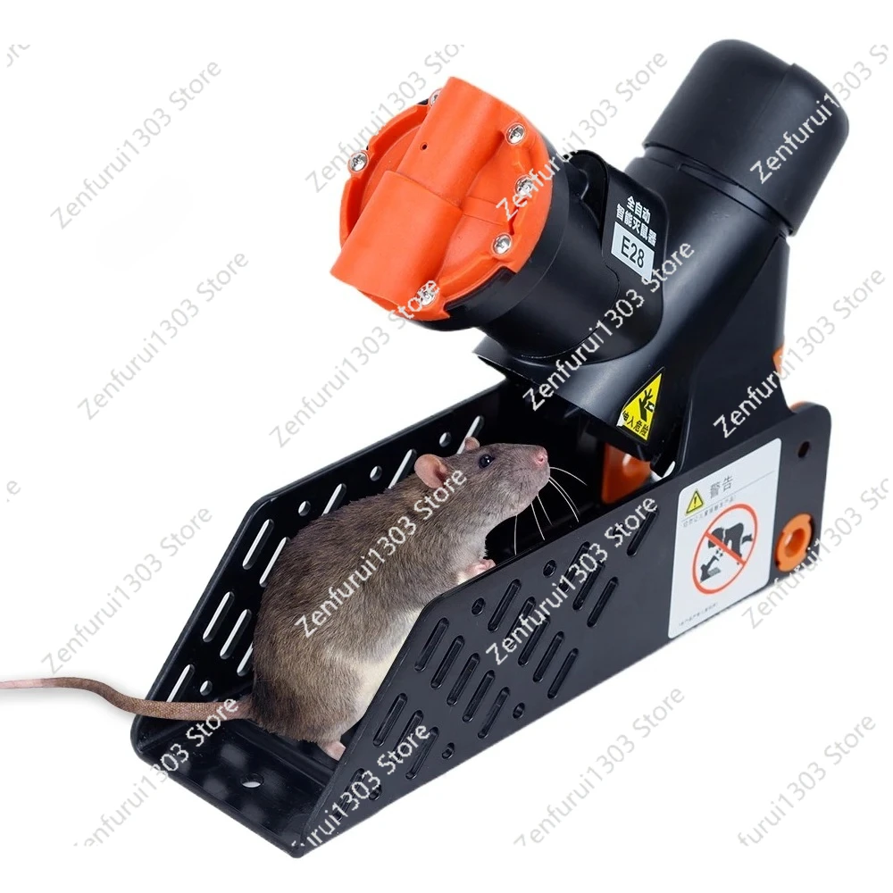 2025 Smart Automatic Humane Non-Toxic Rat and Mouse Trap Kit Rat Mouse Multi-catch Trap Machine CO2 Cylinders Humane Non-toxic
