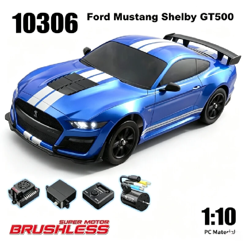 Fits For 10306 1/10 Brushless High‑Speed Drift Rc Car Rally Racing Vehicle Model Hobby Toy For Adult Boys Rc Collectible Present