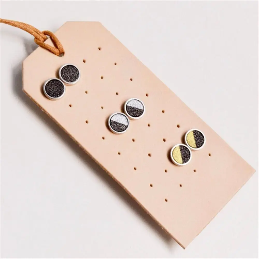 رف تخزين المجوهرات المحمول للسفر ، حامل المجوهرات الجلدية ، الحلي المعلقة ، حالة تخزين القرط ، جديد