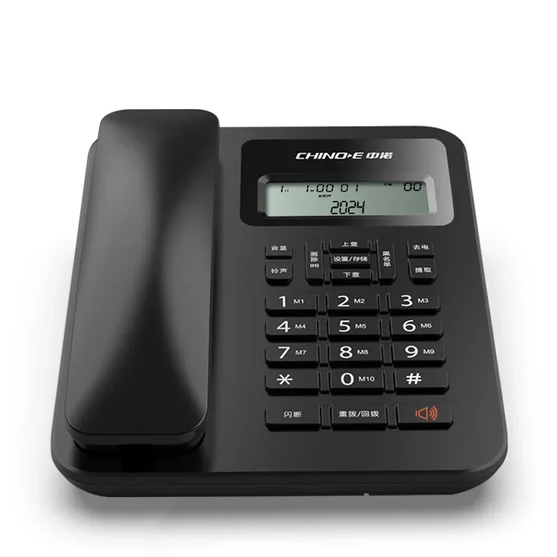 W219 Business Office Home Telephone Fixed Telephone Wired Caller ID Number Hands Free Call