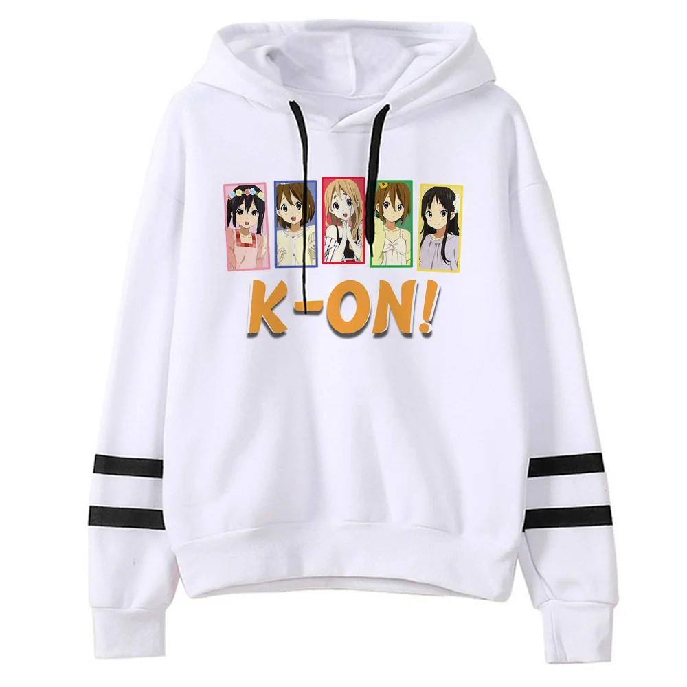 Ritsu Tainaka k-on felpe con cappuccio donna sweat y2k anime felpe maglione donna manica lunga top maglione