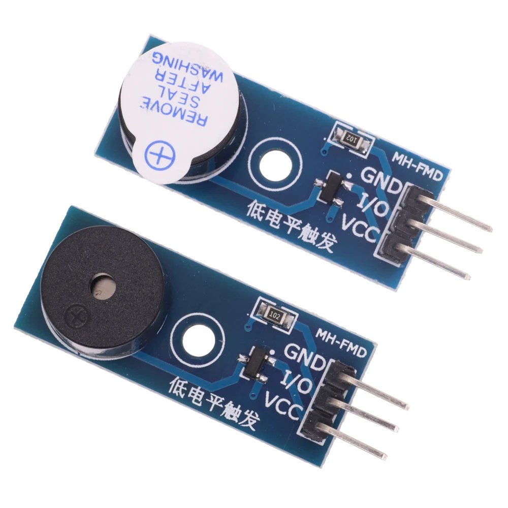 1/5/10PCS Active / Passive Buzzer Module DC 3.3-5V For Arduino Smart Car DIY Kit Low Level Trigger Control Board Sound Sensor