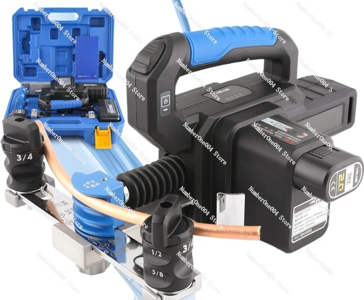 

Goods Flyover Lithium Battery Pipe Bender VEB-1 Electric Tool Copper Pipe Bender 6-22mm Air-Conditioner Pipe Bending Machine