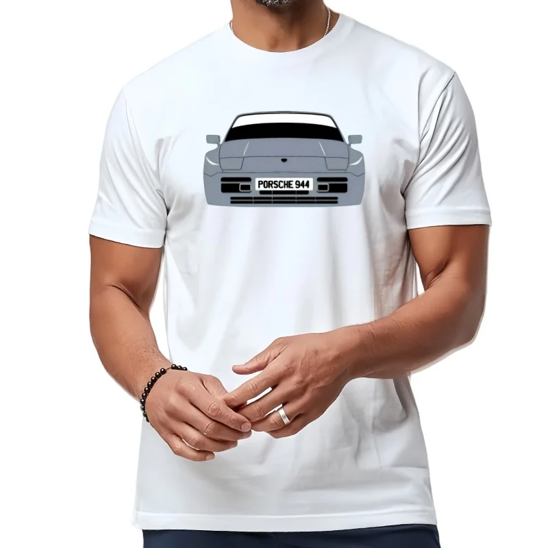 CTOM HTEes T-shirt - 944 S ltTurbo, Pick voiture couleur et plaque, S-XXXL manches courtes Y-top scopique