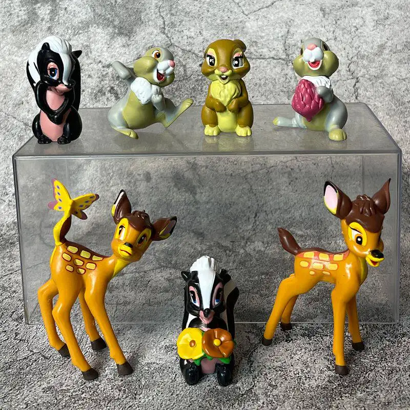 

New In Stock 7 Styles Deer Rabbit Squirrel Animal Blind Box Kawaii Mini Dolls Toys Home Decoration Surprise Festival Gifts