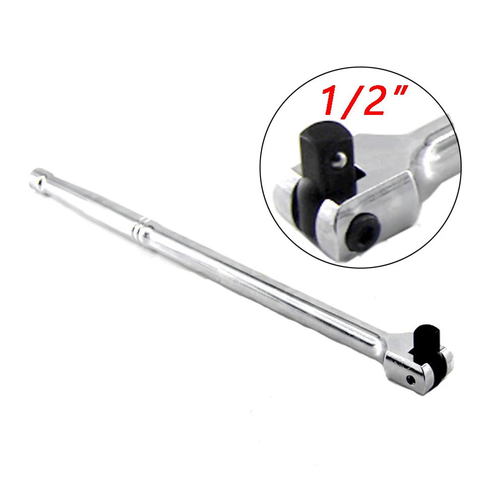 MacWork 1/2 Inch Drive Heavy Duty Breaker Bar Use for Stubborn Nuts and Bolts 250MM Length