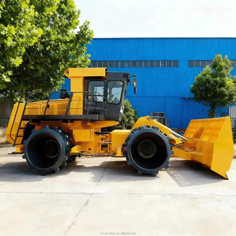 YSL228 28 Ton Hydraulic Compactor for Landfill Use