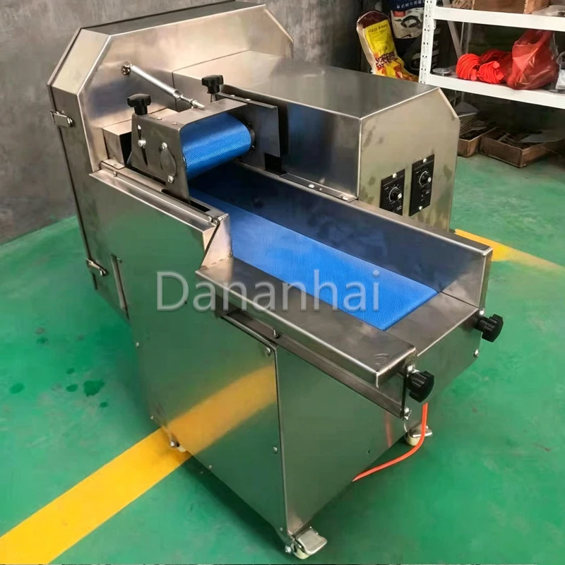Electric Vegetable Cutter Commercial Slicing Machine for Chili Potato Carrot - Kitchen Slicer Tool