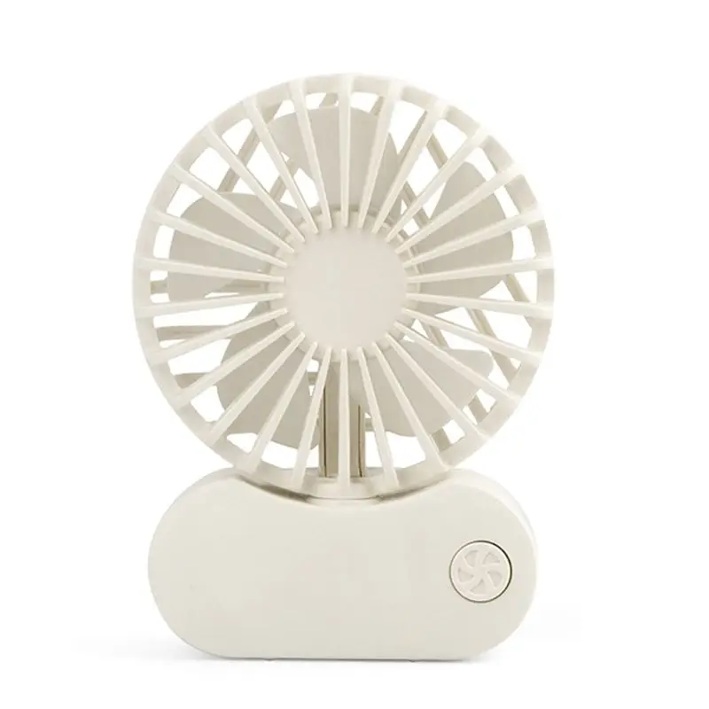 Low Noise Small USB Desk Fan Handheld Desktop Rotation Mini Fan Quiet Cooling Fan Strong Easy to Use